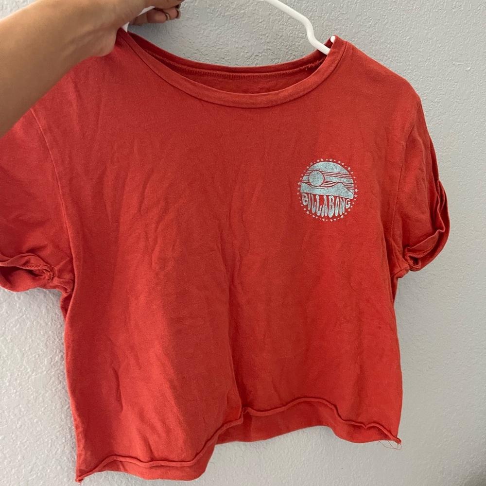 2 Billabong Cropped Tee’s